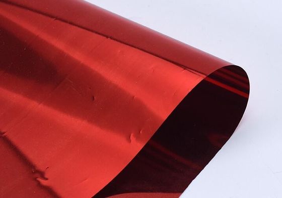 фильм 12micron красный металлизированный Mylar, составной упаковывая фильм любимца цвета