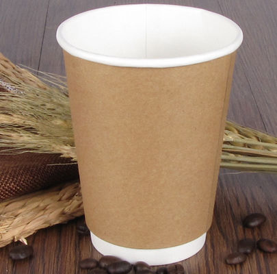 8oz Biodegradable бумажный стаканчик, устранимый бумажный стаканчик Kraft чая молока