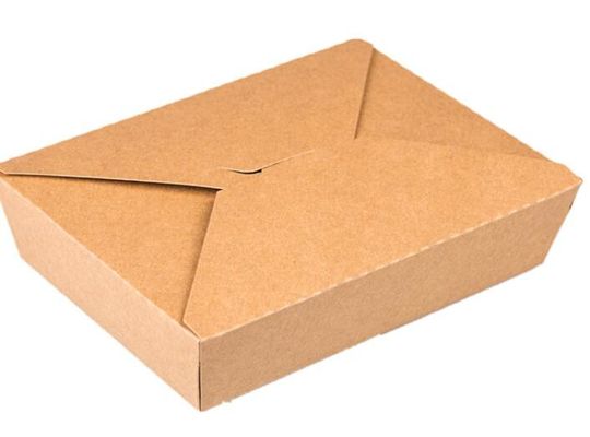 коробка для завтрака прямоугольной на вынос жареной курицы 900ml изготовленная на заказ бумажная