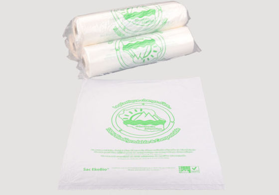 полиэтиленовый пакет непрерывного крена майцены PLA PBAT 52*65cm Biodegradable плоский