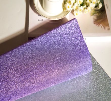 Горячей фильм слоения 500m пурпурной металлизированный искрой для бумаги