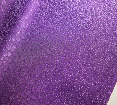 Горячей фильм слоения 500m пурпурной металлизированный искрой для бумаги