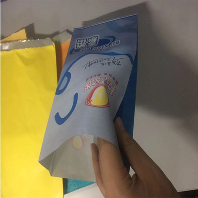 Сэндвич устранимого БАРБЕКЮ жиронепроницаемый бумажный кладет изготовленным на заказ выровнянную логотипом сумку в мешки алюминиевой фольги