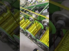 Хлебные конфеты Нить галстука Связанная веревка Красная металлизированная пленка PET