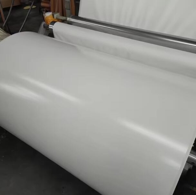 Белая твердая краска белая PU фольга для задней части фанеры и досок MDF Декоративная бумага для мебели