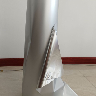 ПЭТ матовая алюминиевая пленка, двусторонняя матовая алюминиевая пленка Инь и Ян, ПЭТ пленка Инь и Ян