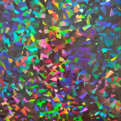 12mic PET/17mic bopp голографическое металлизированное покрытие для УФ-печати