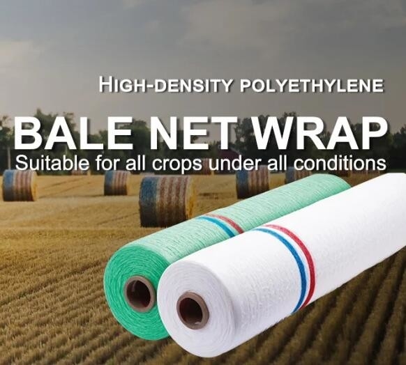 Девственная HDPE Сельское хозяйство Силажная сетка для обертывания балей, Круглая сетка для кормления балей
